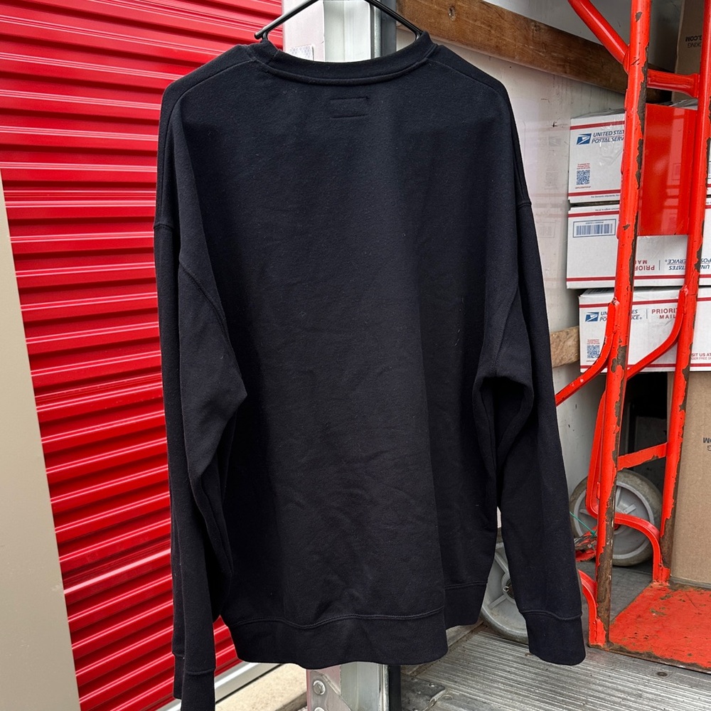 Black Crewneck Sweater by Arizona Jeans Co - The Future is Bright - Picture 3 of 3